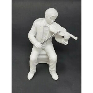 Department 56 Winter Silhouette CHRISTMAS CONCERTO VIOLINIST 78476